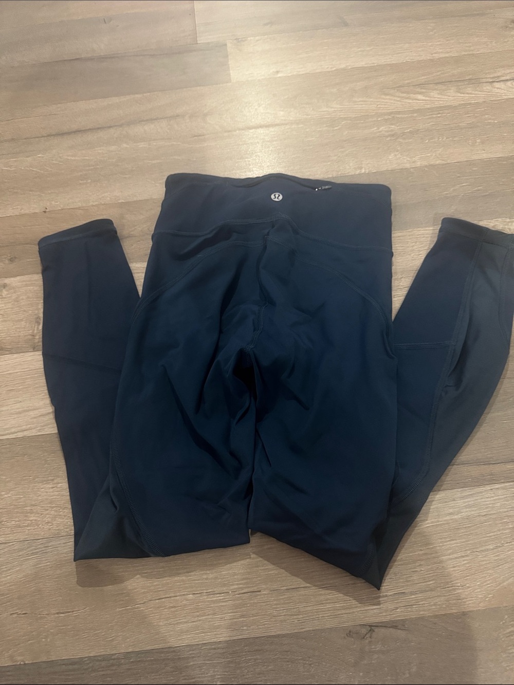 lululemon athletica Teal High-Rise Full-Length Leggings sheer down the sides | 2
